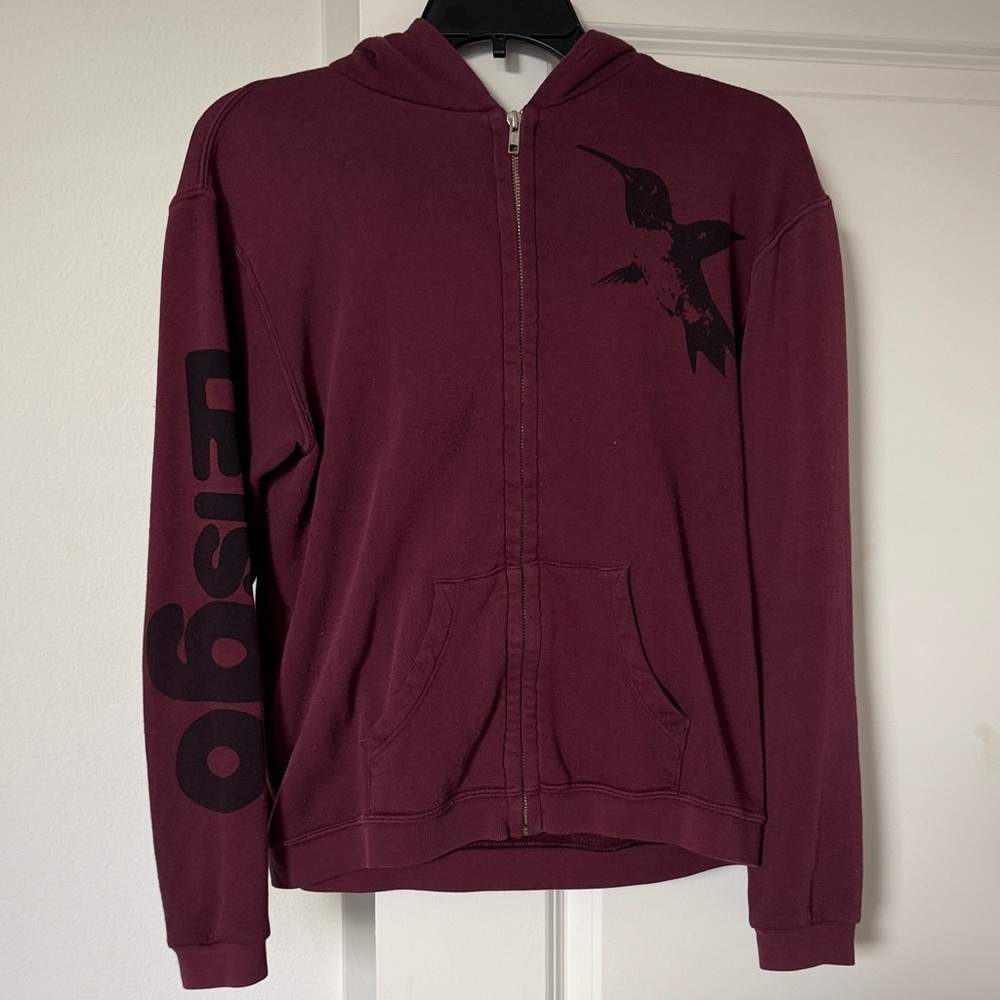 Vintage free city zip up hoodie